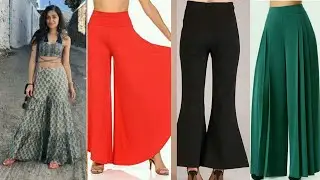 Top 50+ Unique Palazzo Trousers Design 2020 | Stylish Palazzo Design Ideas 2020 | Palazzo  Trousers