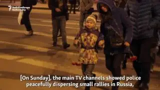 St. Petersburg Residents React To Deadly Metro Blast