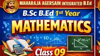BSC BED 1ST YEAR MATHMETICS 160126
