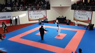 ||BESTFEMALE KUMITE|| #NEPAL VS #BANGLADESH #KUSUM KHADKA #13TH #SAG #GAMES #FEMALEKUMITE -45 KG
