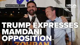 Trump calls Mamdani a 'disaster,' says no one should vote for him