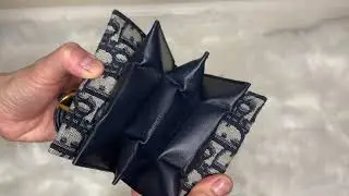 DIOR SADDLE 5-GUSSET CARD HOLDER Review