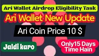 Ari chain task proof | ari wallet new update | ari chain evm wallet submit | ari chain kyc