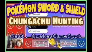 Chungachu Hunting with QuakesGameSpot (PKMN Sword Promoted Max Raid Battles)