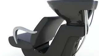 Shampoo Backwash Unit Beckman   Adjustable SeatDIR CODE7198