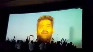 Janatha garage #firstday #firstshow fans hungama in chennai