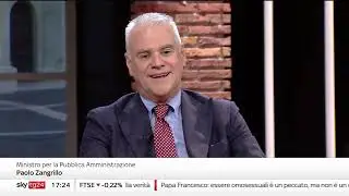 Zangrillo ospite di Andrea Bignami a Sky Tg24 Economia 25.01.2023