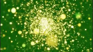 Intense Fireflies 4K Animation Green Screen: Bright Flashing Bokeh Overlay VFX