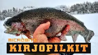 Kirjolohta nousee / Shimano Sedona Ice pilkkivapa ja pilkkiuutuuksia