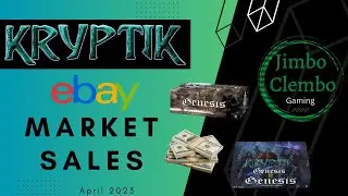 Kryptik TCG Ebay sells since wave 2 launch!