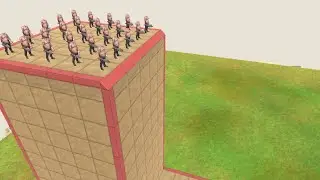 All Units Falling - Animal Revolt Battle Simulator
