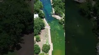 Barton Springs Pool &mdash; Austin TX #drone #cinematic #4k￼
