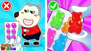 C&oacute;mo Colar Comida 2 - LOS MEJORES TRUCOS PARA PADRES 👶 Historias divertidas @BebeWolfoo
