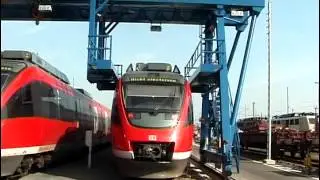Кран козловой по спецзаказу для предприятия Die Bahn AG Koln