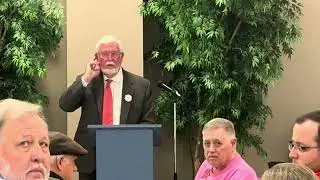 Wayne Johnson Candidate for U.S. Congress speaks at Bibb GOP Monthly Meeting 2024-04-25