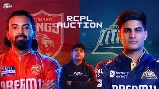 PBKS VS GT In RCPL Auction | Lifestyle Of SV