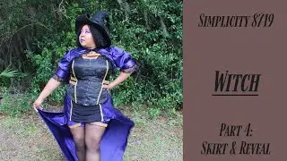 Witch Costume: Skirt - Plus Size Sew-Along & Reveal!! | Simplicity 8719