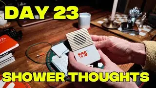 Making Music Every Day on the OP-1 Field | Day 23: Shower Thoughts