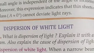 Competitive physics#12th board 🔥🔥 Dispersion of white Light 🚨🚨