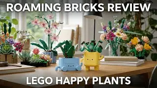 The Cutest LEGO Set Ever? 🪴 Happy Plants Review (10349) #legoindia #afol #botanical #legoreview