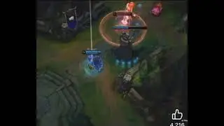 Keria Poppy Ult interrupting Knight Ahri's Teleport in the Last teamfight of LoL worlds 2024