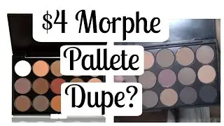 $4 Morphe Dupe? Amazon Anself Pallete Review