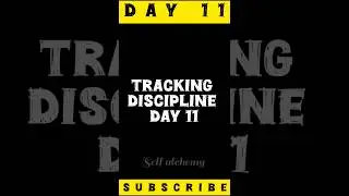 day 11 🔥 discipline blueprint tracking self alchemy tamil #motivation #selfdiscipline #shorts