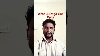 Bengal Salt Petre by SEETHA RAMARAJU Sir
