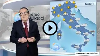 Previsioni meteo per mercoled&igrave; 25 dicembre. Natale con freddo e neve