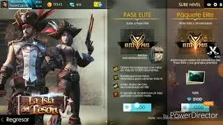 Comprando el pase elite de piratas 😎