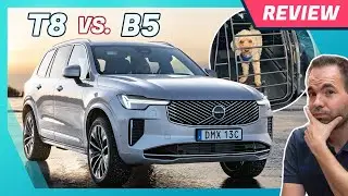 Volvo XC90 2025: T8 oder B5 | Bedienung neues Infotainment | Volvo Hundebox & Qualität im Test