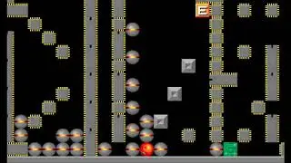 SUPAPLEX   LEVEL   6 - DOWN THEY FALL!