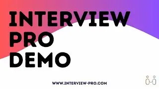Interview Pro Demo - Save time & money with automated scheduling, interview builder, and more!
