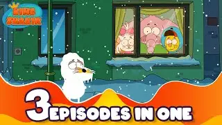 3 in 1 Episodes  #45 |  King Shakir #animation #funny