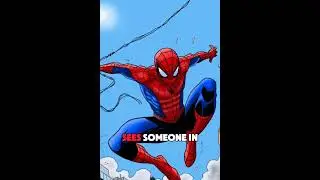 Spider-Man Fake Red #marvel #comics #shorts #manga #edit #youtubeshorts #marvelcomics #spiderman