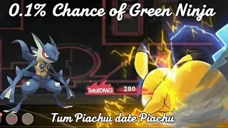 End of green Ninja 0.1% chance of green Ninja 🥷 #pokemon #pokemongame #gaming 