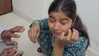 After married First time nose piercing