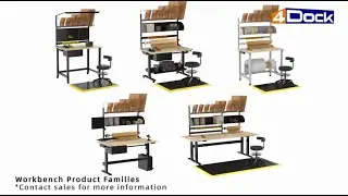The Ultimate Workbench for Warehouses: Adjustable, Electric, and Durable!