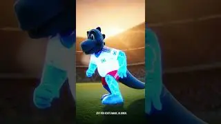🔥HERMANN SCHIESST BLAUEN FEUERBALL! | Marvel im Stadion! | EPIC!🦖 #hsv  #dino #sora2 #viral