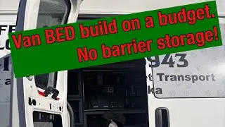 Van Bed Build on a Budget | DIY Platform