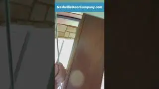 Как починить длинный засов на двустворчатых дверях