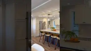 Getting rid of the great room with vaulted ceilings, and creating a kitchen, pantry, and mudroom!