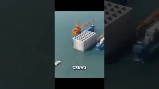 🏝️ How Artificial Islands Are Built at Sea | Marine Engineering Explained 🌊