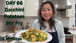 🥒🥔🥒DAY 66 - Zucchini Potato Stir Fry Recipes #zucchinirecipe #easyrecipes #quickmeals #video