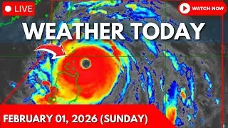 Weather Today Forecast February 01, 2026 (Sunday) | Bagyo Update Today | LPA Update Today