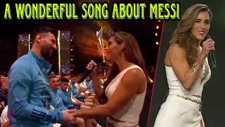 Sole sings about Messi at the Conmebol event || Songs about Argentina and Messi | Football Passion |
