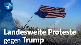 USA: Landesweite Proteste gegen Trump