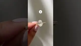 Which one would she pick? 💍⬇️ | Engagement Rings | Youtube Shorts | #kobelli #engagementjewelry
