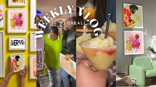 WEEKLY VLOG I  DATE NIGHT +RAW ARTIST SHOWCASE AND MORE!