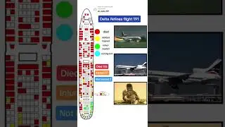 Delta Airlines flight 191 passenger fatality and injury layout #deltaairlines #planecrash #crash